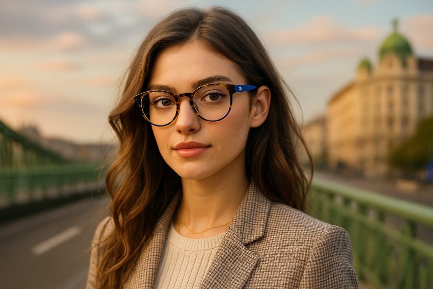 Blue Frame Eyeglasses vs. Red Frame Glasses – Which Color Suits You? | EyeWeb