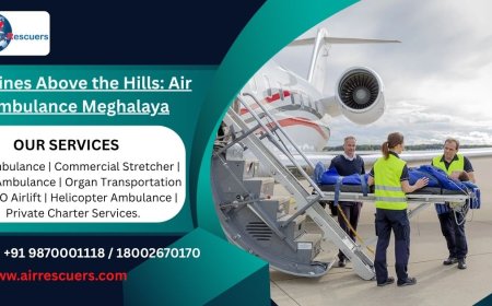 Lifelines Above the Hills: Air Ambulance Meghalaya