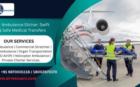 Air Ambulance Silchar: Swift & Safe Medical Transfers