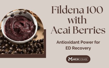 Fildena 100 with Acai Berries: Antioxidant Power for ED Recovery