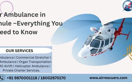 Air Ambulance in Dhule – Everything You Need to Know