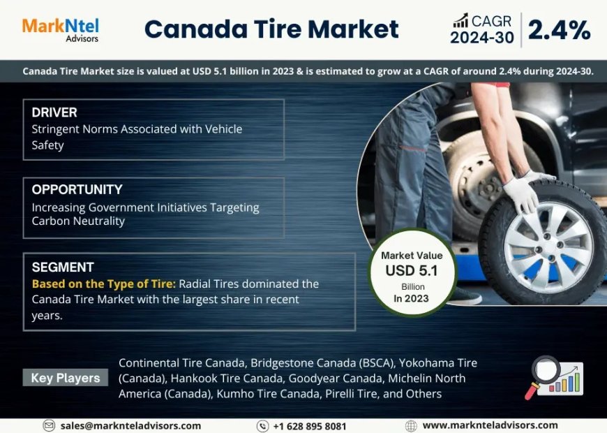 Canada Tire Market Overview 2025–2030: Share, Size & Future Trends